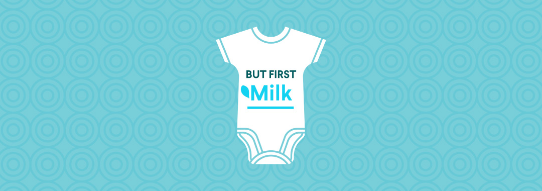 7 Month Old Baby milk onesie
