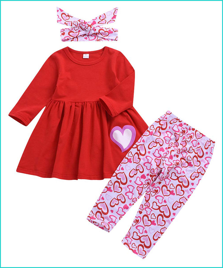 baby valentines dress