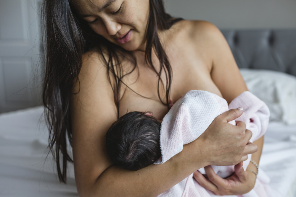 Asian Mom Massage Force Sex - Breast Engorgement: Symptoms and Relief
