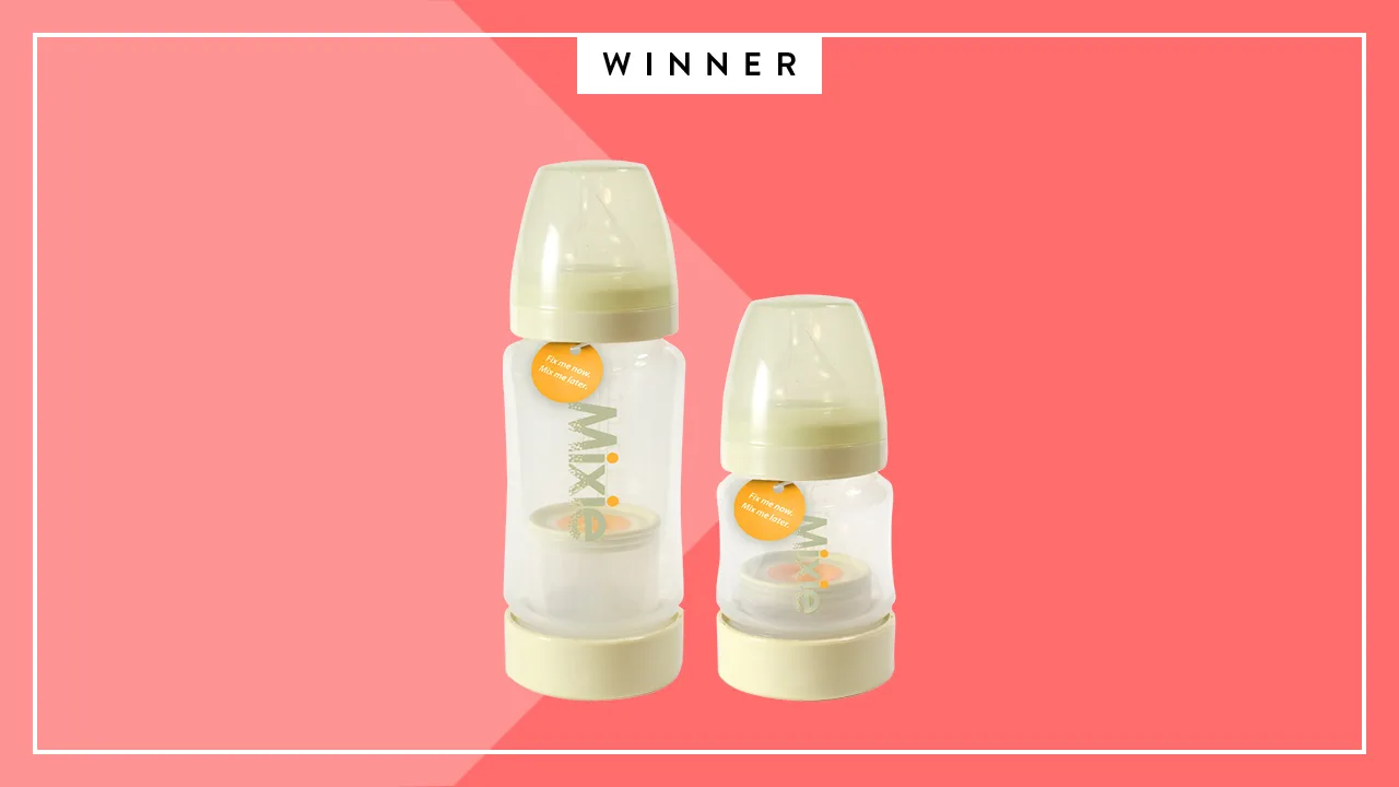 Best Formula Bottle: Mixie Baby Formula Mixing Bottle