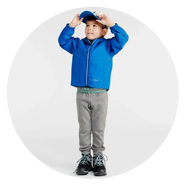 L.L.Bean Infants’ and Toddlers’ Discovery Rain Jacket