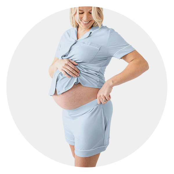 Kimi and Kai Flo Belly & Back Support Pocket Maternity Capri