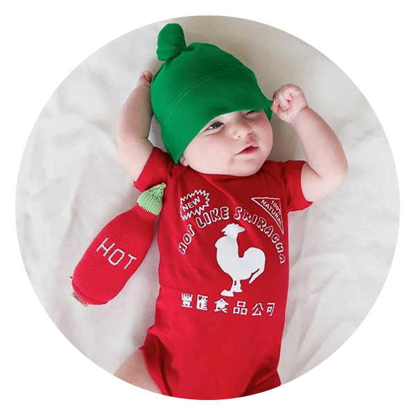 Buzz Bear Licensed Sriracha Baby Costume