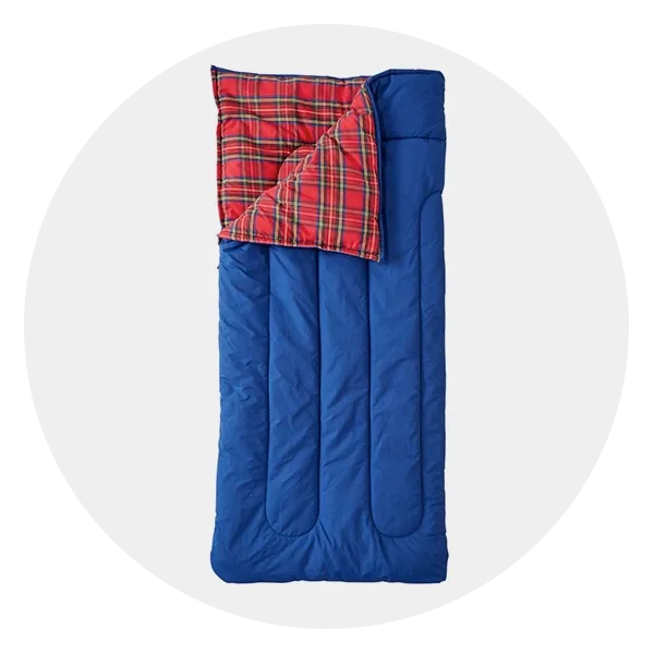 L. L. Bean Kids' L.L.Bean Flannel Lined Camp Sleeping Bag for toddlers