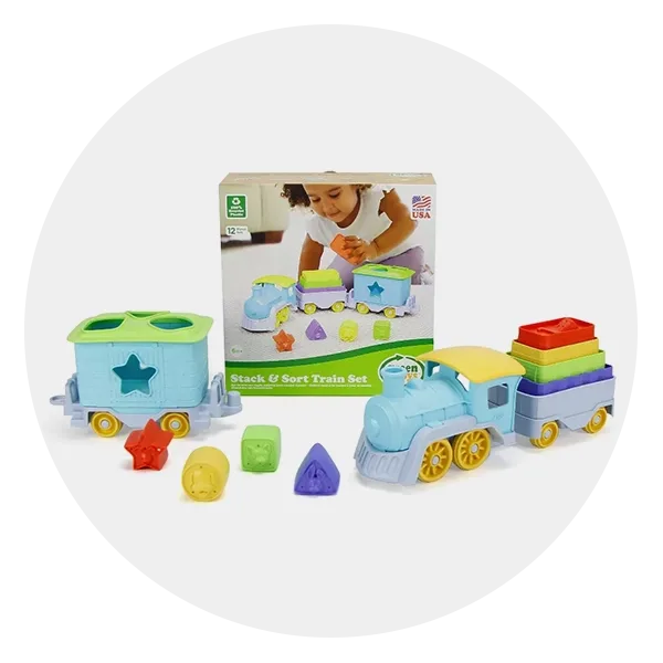 Sort & Learn Animal Stacking Blocks Set