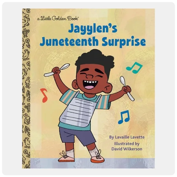 Jayylen's Juneteenth Surprise by Lavaille Lavette, David Wilkerson (Illustrator)
