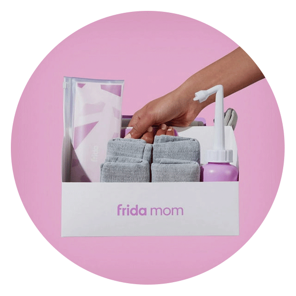 Frida Mom Postpartum C-Section Recovery Care Kit with Peri Bottle and  Disposable Underwear for Women, One Size 