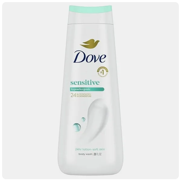Dove Sensitive Skin Hypoallergenic Body Wash