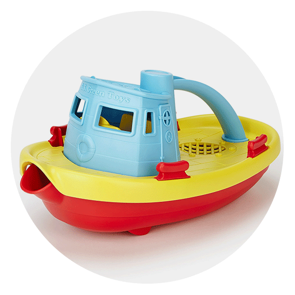 Green Toys Tugboat