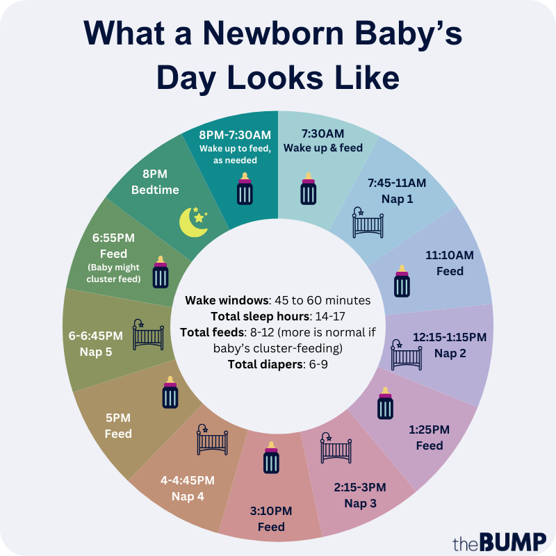newborn baby day graphic
