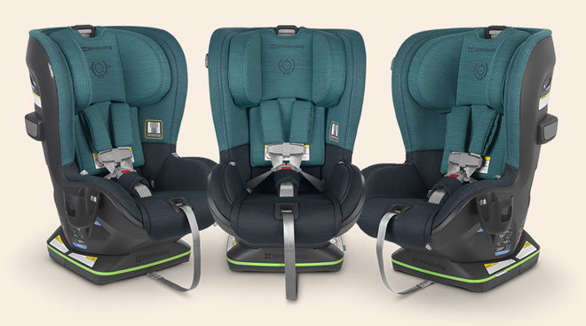 Uppababy's new convertible car seat, the Knox model. 