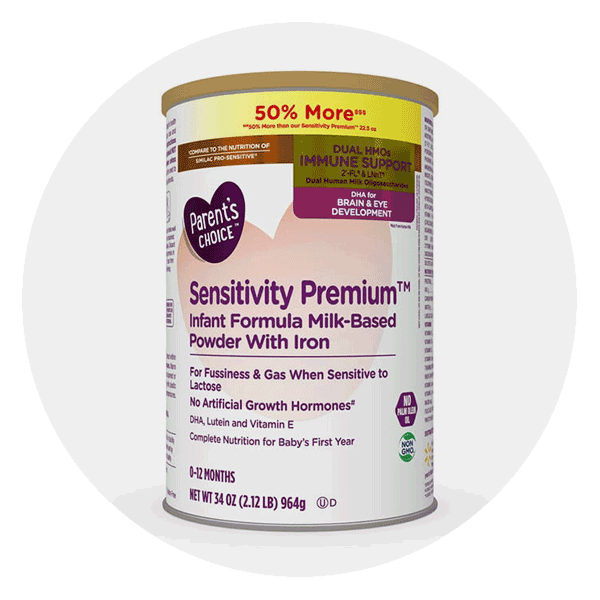 Parent's Choice Milk-Based Infant Formula with Omega-3 And Omega-6  Concentrate 