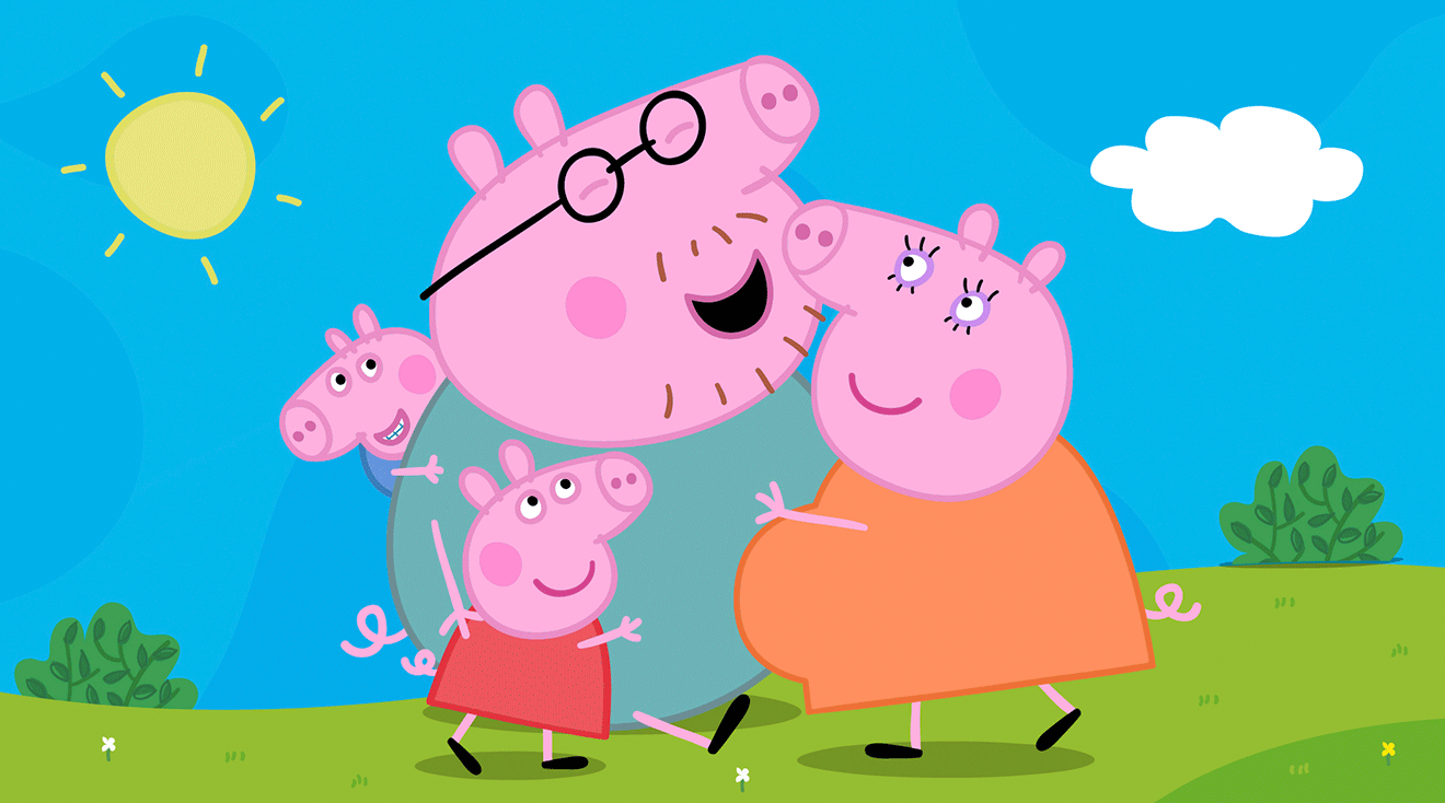 peppa pig pregnant with third piglet