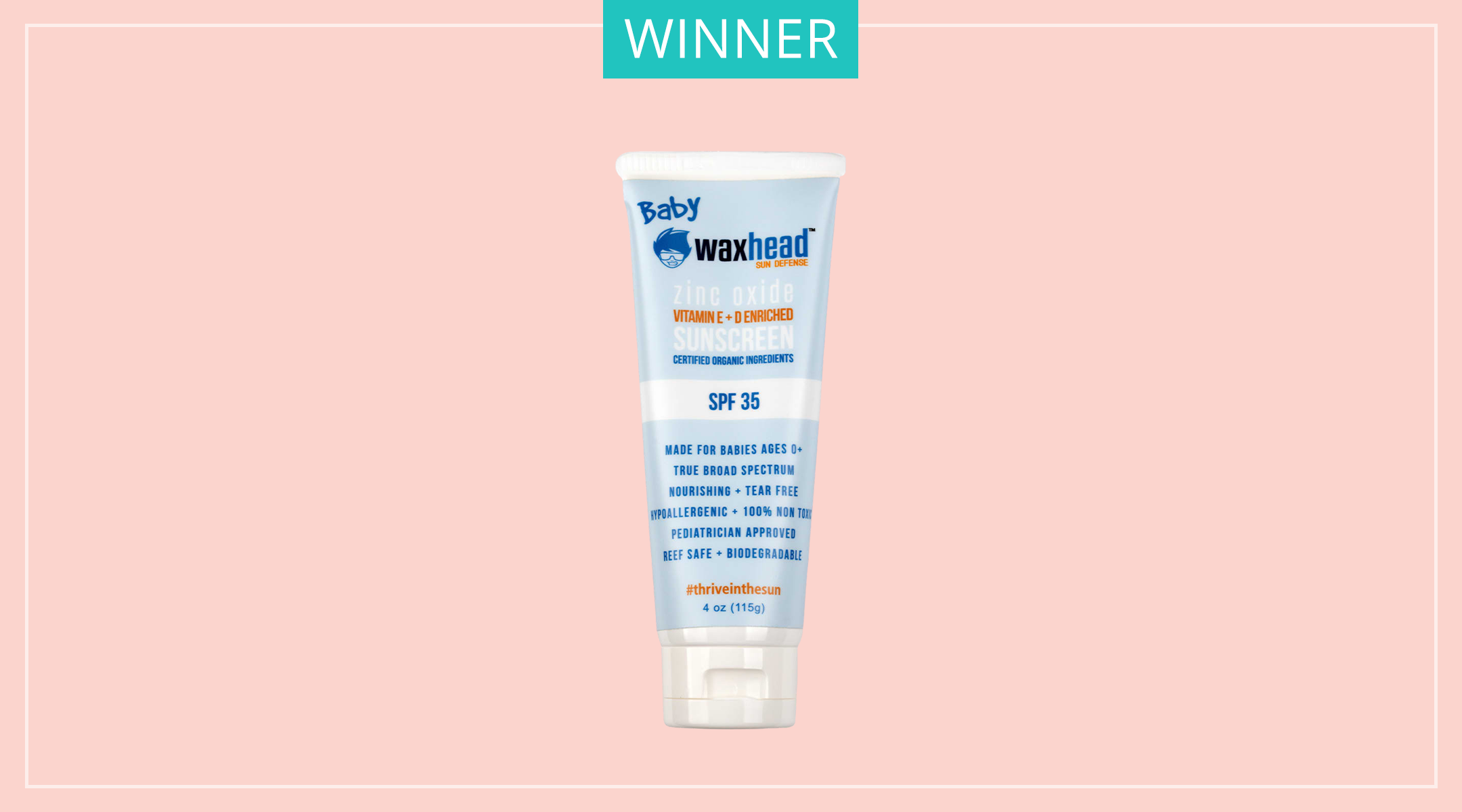 2021 best of baby winner sunscreen