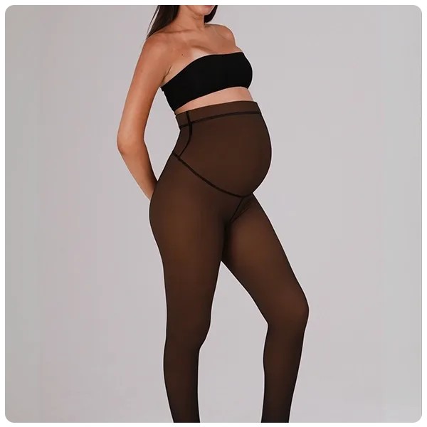Noosh Toast Maternity Sheer Illusion