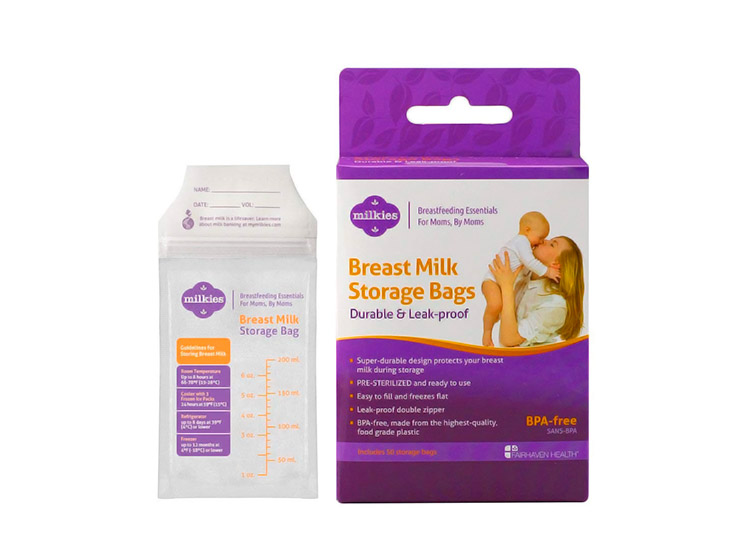Lictin Breast Milk Storage Bags Thickened 240ml Breast Milk Bag for Breastmilk Collection & Freezer Storage 120 Counts Breastmilk Containers Bags Pre-sterilized BPA Free and Self Standing Design