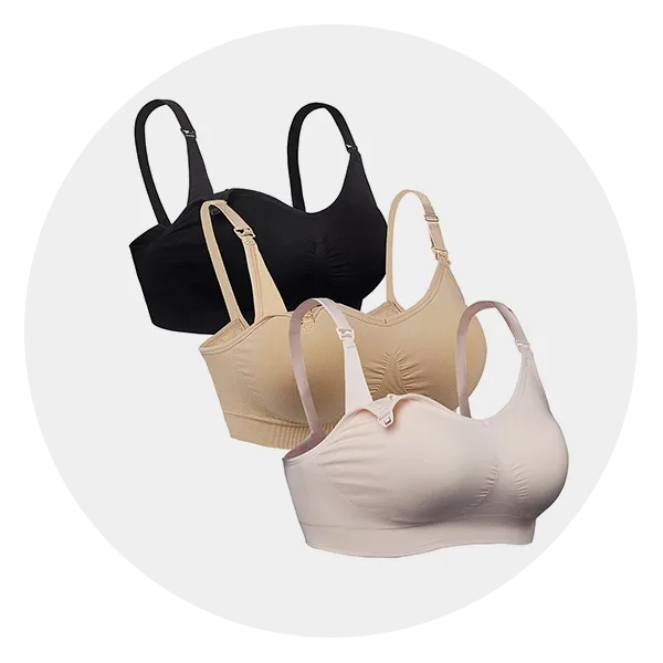 Kindred Bravely 3-Pack Hands Free Pumping Bra Wash, Wear, Spare Bundle  (Medium-Busty) at  Women's Clothing store