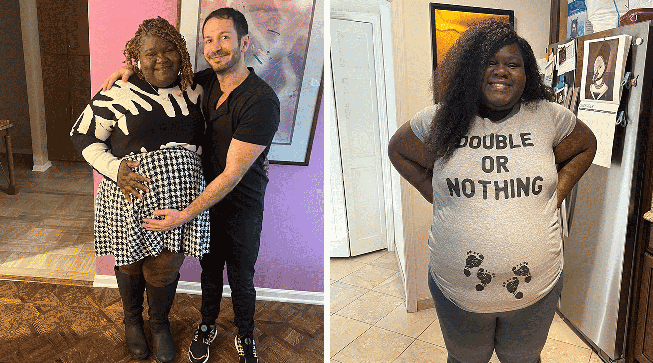 gabourey sidibe and brandon frankel welcome twins