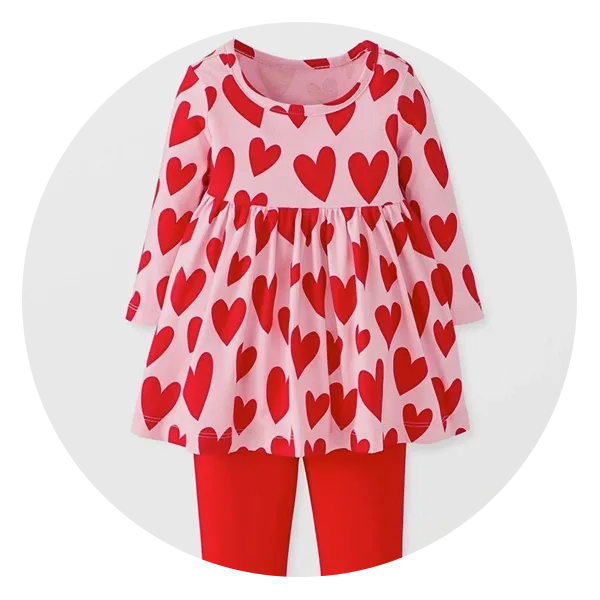 Hanna Andersson Skater Dress & Leggings Set