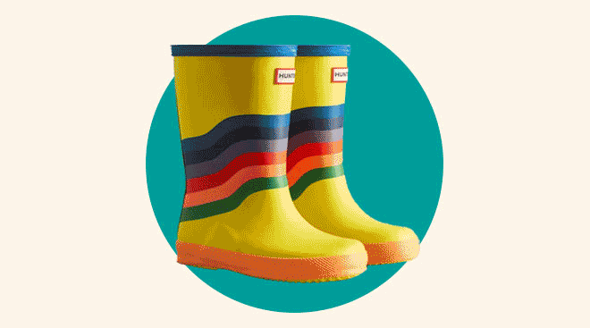 Short rain Boots for Boys Girls, Toddler/Little Kid GIGIDIDI Kids Toddler Rain Boots 
