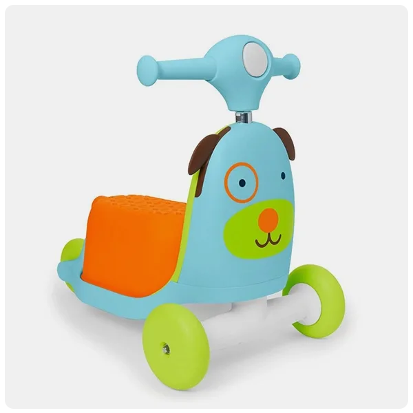 Skip Hop Zoo 3-In-1 Ride-On Toy