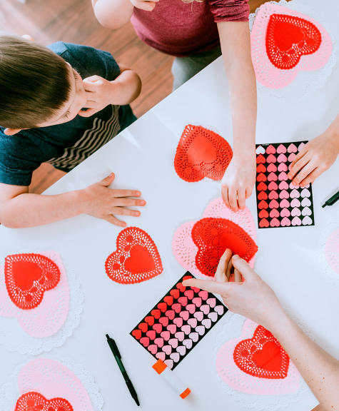 Heart Suncatcher Kit Personalized Gift for Kids Kids Craft Kit Valentines  Craft Art Gifts for Kids Adult Craft Kit DIY Art Kit 