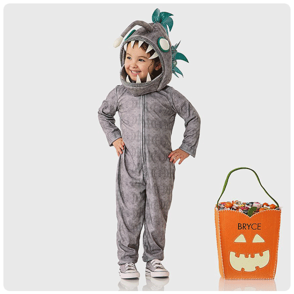 Pottery Barn Kids Glow-in-Dark Angler Fish Toddler Costume