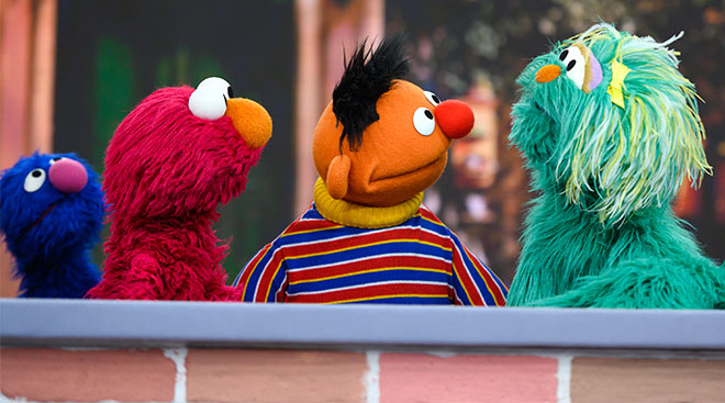 sesame street partners with cnn to discuss racism 