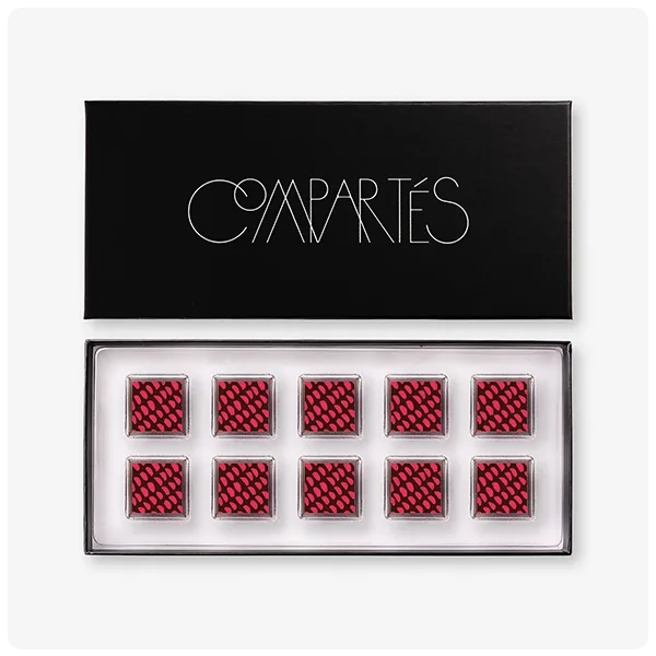 Compartés Kona Coffee Chocolate Truffles Gift Box