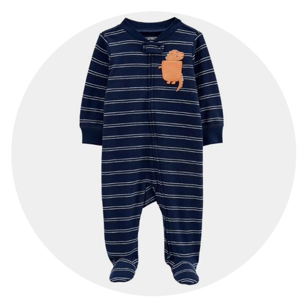 Carter’s Baby Dinosaur 2-Way Zip Cotton Sleep & Play Pajamas