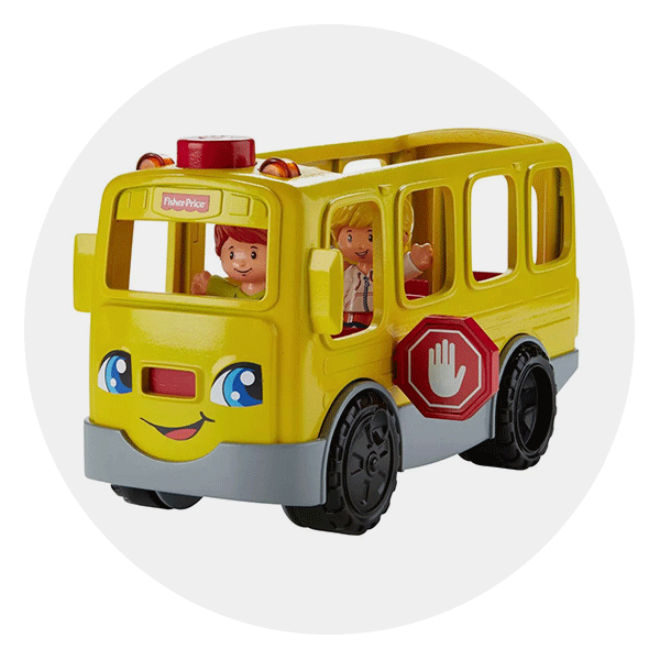 Fisher-Price Little People Musical Toddler Toy Sit With Me School Bus