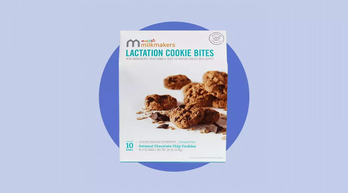 Munchkin Milkmakers Oatmeal Chocolate Chip Lactation Cookies