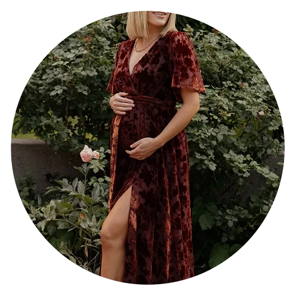 Baltic Born Uma Velvet Maxi Dress
