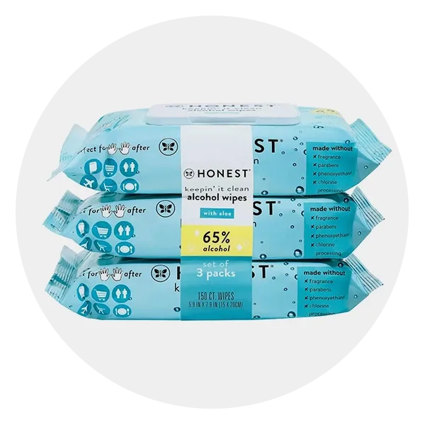 The Honest Company Sanitizing Alcohol Wipes