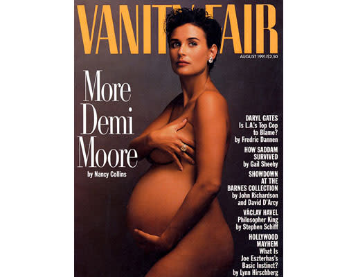 Pregnant Celebrity Videos - Pregnant Celebrities on Magazine Covers