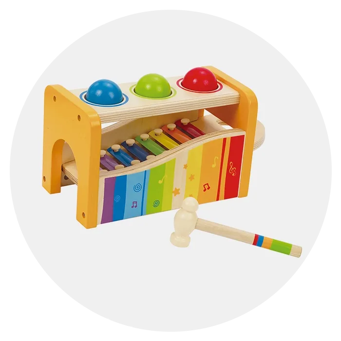 Hape Pound & Tap Bench Gift for 1 Year Old