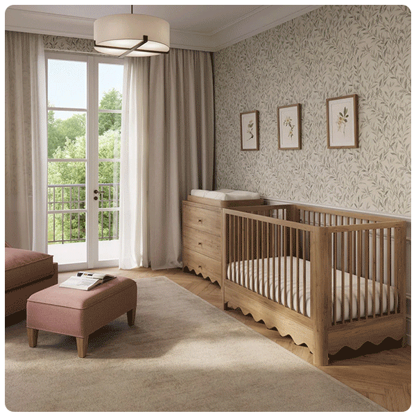 Naturepedic Breathable Organic 2-Stage Baby Crib Mattress (Innerspring)
