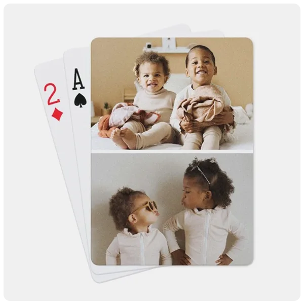 Shutterfly Gallery of Two Playing Cards