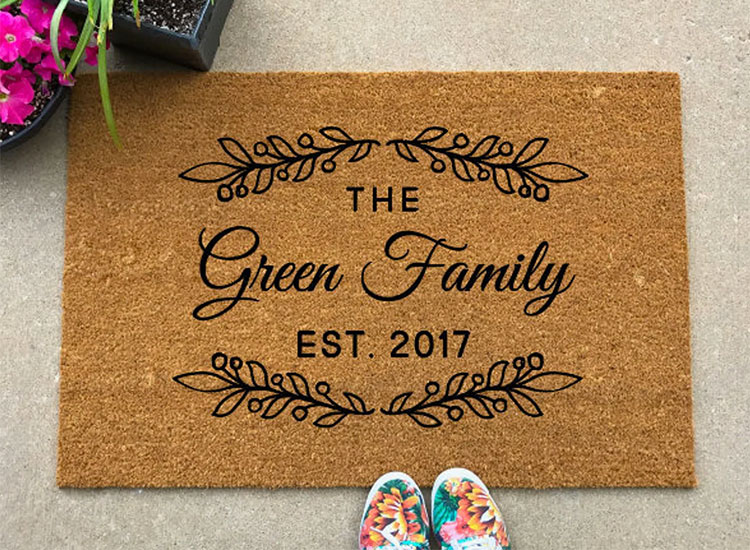PERSONALISED Car mats WE LOVE Mummy & Daddy joint Christmas gifts EMBROIDERED 