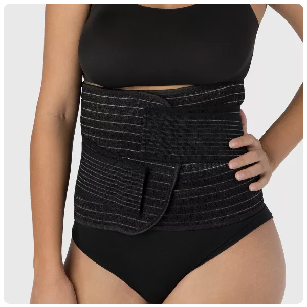 Upspring Shrinkx Charcoal Postpartum Belly Wrap