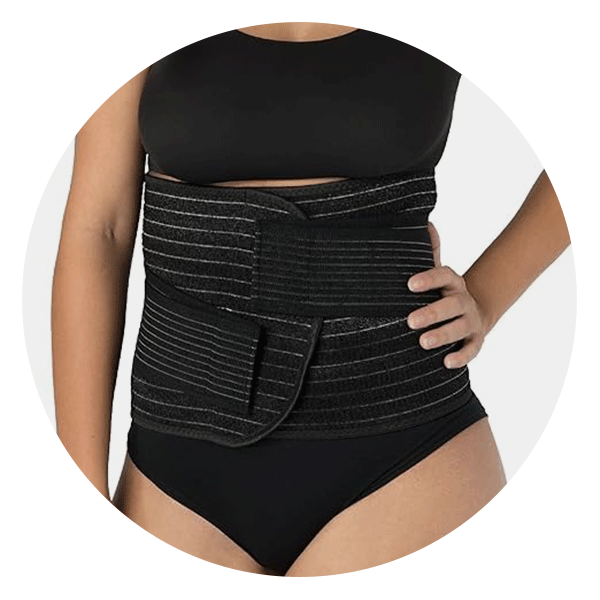upSpring Shrinkx Charcoal Postpartum Belly Wrap