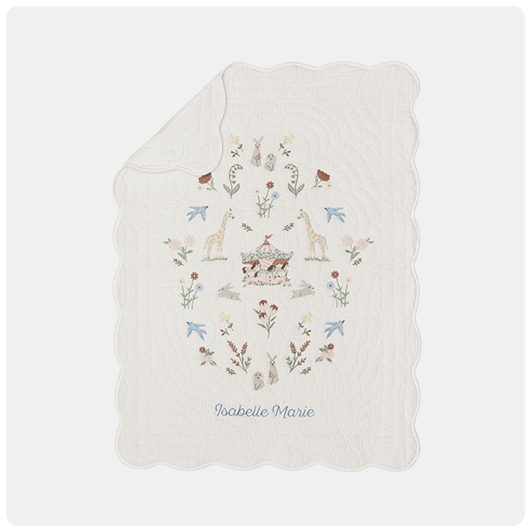 Pottery Barn Kids AERIN Baby Quilt