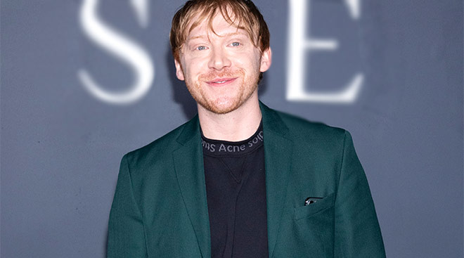 rupert grint, actor from harry potter is expecting his first child