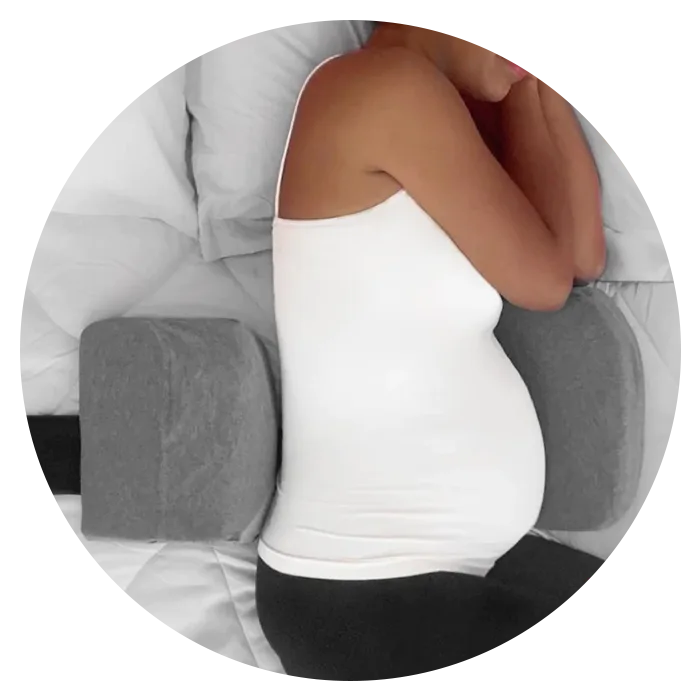 Comfortable Body Pillow Pregnant Women Best for Side Sleeper Belly Waist Support 