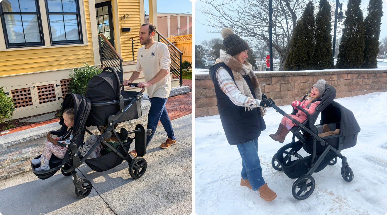 umbrella stroller Zoe Tribe Quad Seat Add On Extension Ocean main image 1