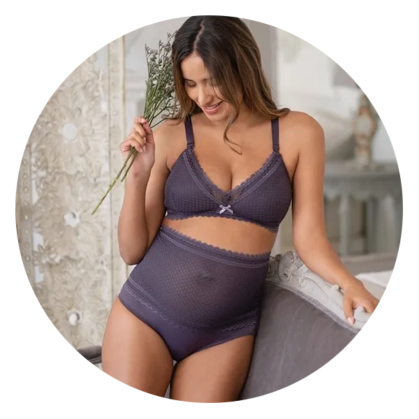 Seraphine Hallie Maternity Bra and Briefs