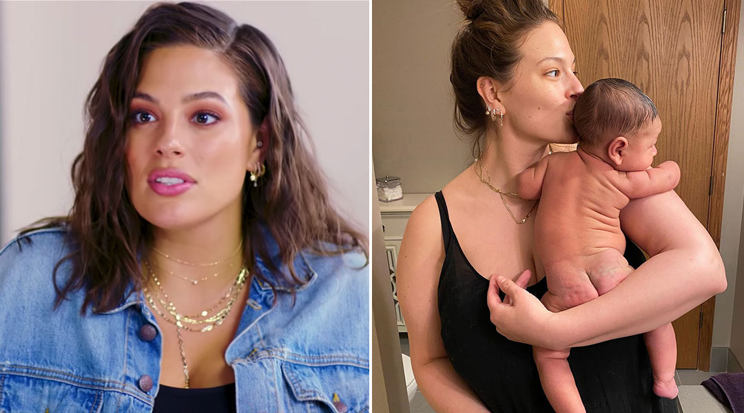 ashley graham speaks up about the importance of having your birth partner