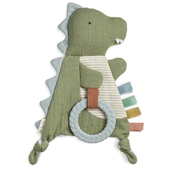 Itzy Ritz Bitzy Crinkle Sensory Crinkle Toy with Teether