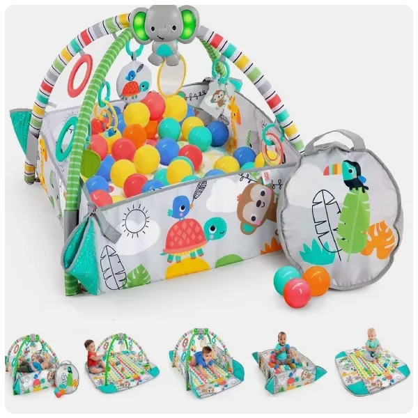 Bright Starts 5-In-1 Your Way Ball Play Activity Gym & Ball Pit