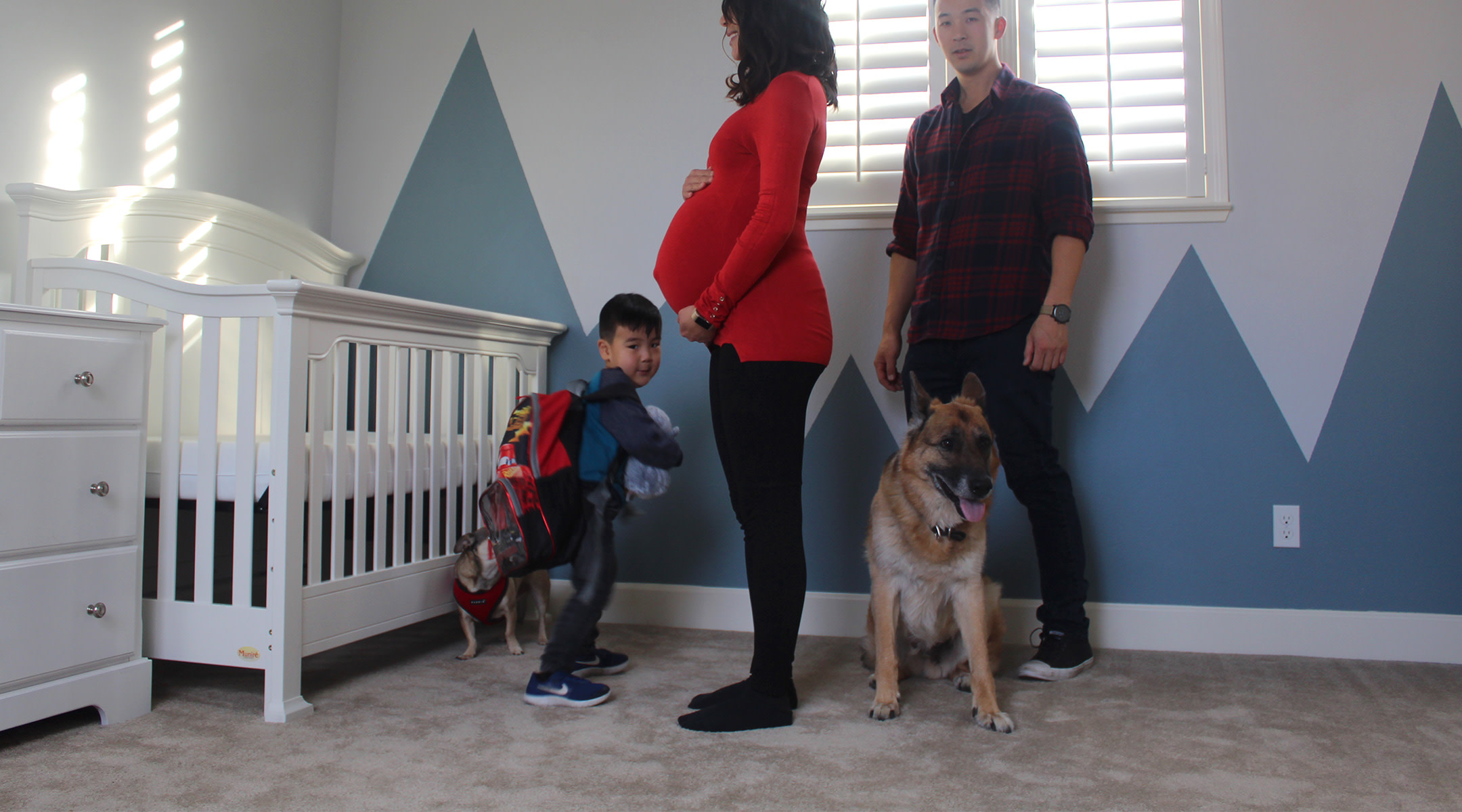 family makes time lapse video of mom's entire pregnancy